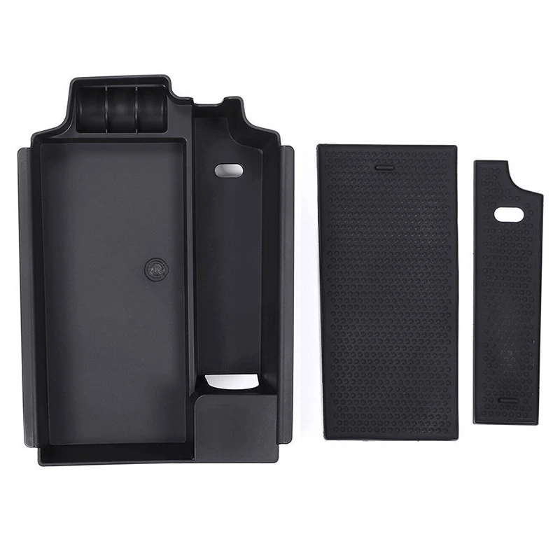 

for BMW 5 Series G30 G38 2018 LHD Car Armrest Storage Box Interior Accessories ABS Black