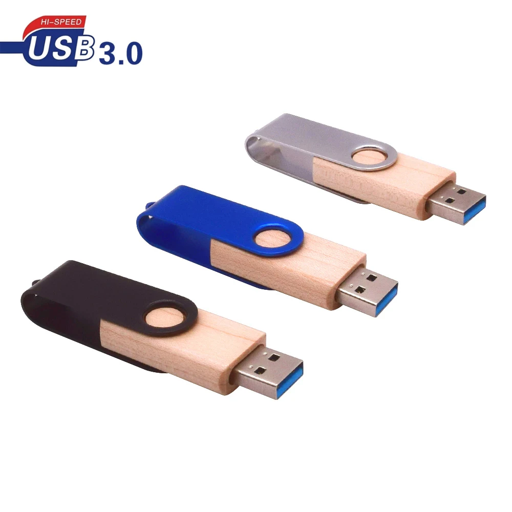 Флэш накопитель в деревянном корпусе с логотипом на заказ цветной флеш Usb
