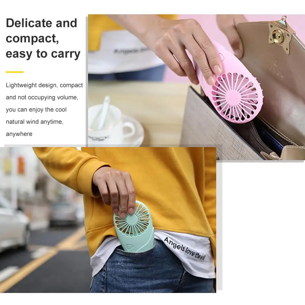 Новинка карманный портативный мини вентилятор USB домашний в форме манго для