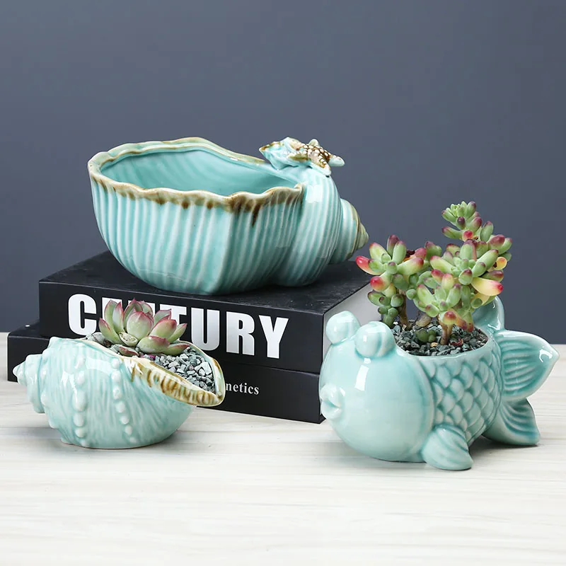 Сказочное украшение для сада горшки цветов суккулентов цветочный горшок