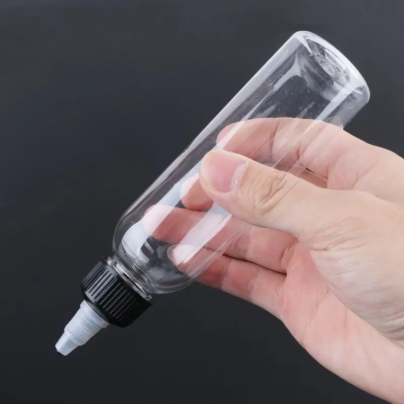 120 мл Twist Кепки пустой Пластик чернил для татуажа бутылка с пигментом питания|plastic