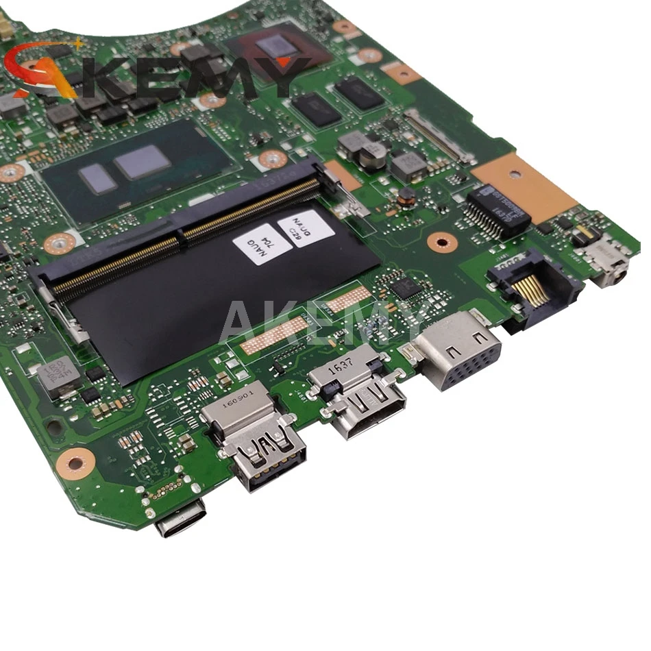 Verkauf X556UR 4G / I7-6500U (V2G) DDR4 Für Asus X556UV X556UJ X556UJ X556UQ Mainboard Motherboard 90NB0BF0-R00020