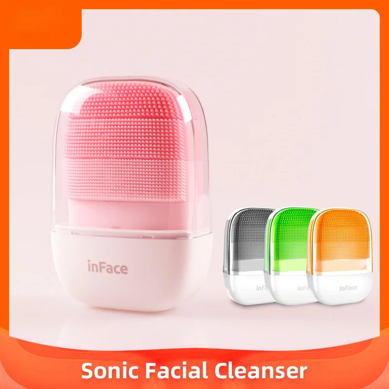 

Smart Sonic Clean Electric Deep Facial Cleaning Massage Brush Wash Face Care Cleaner Rechargeable Mijia