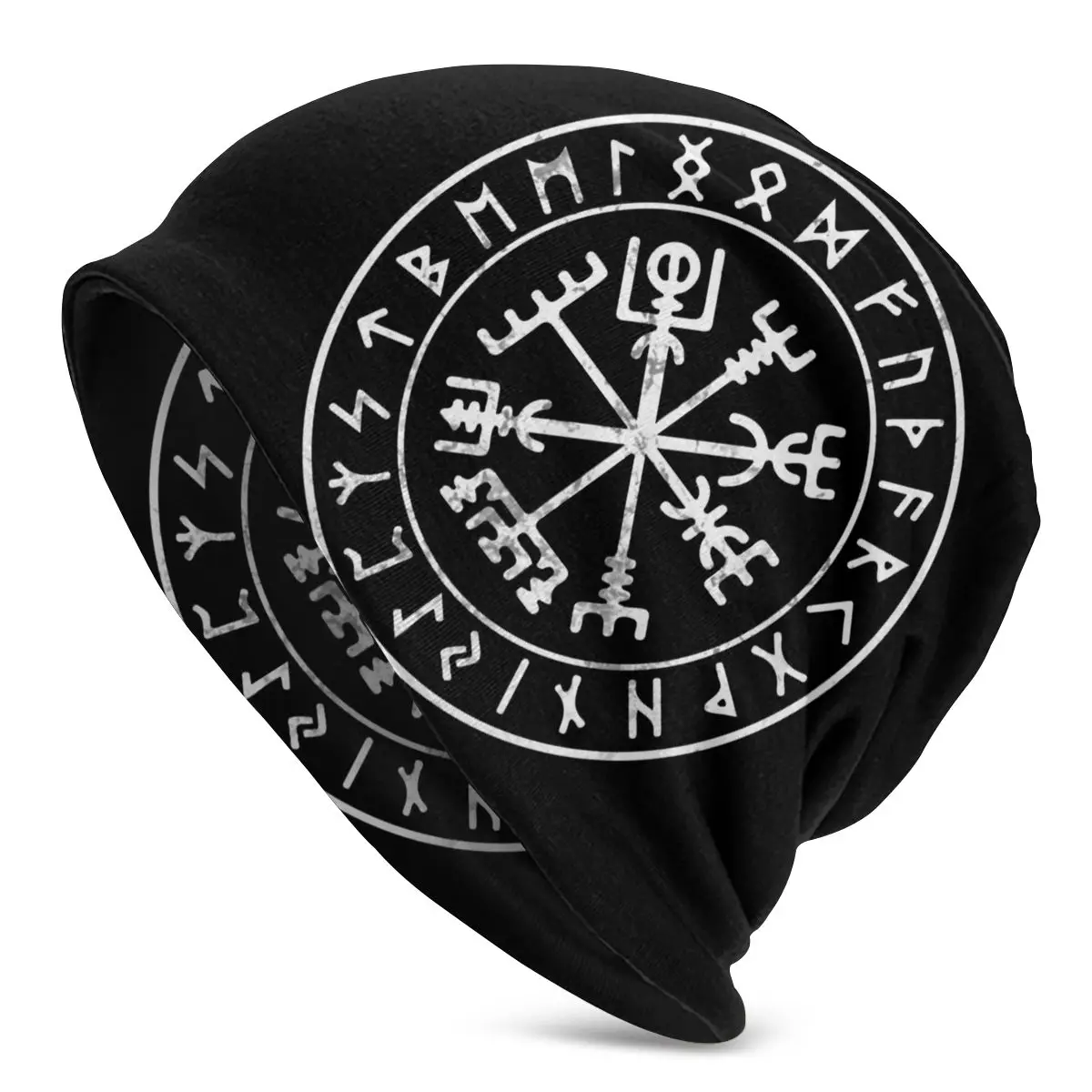 

Adult Men's Knit Hat Viking Compass Vikings Bonnet Hats hip hop hats R339 Graphic Funny Unisex Knitting Hat