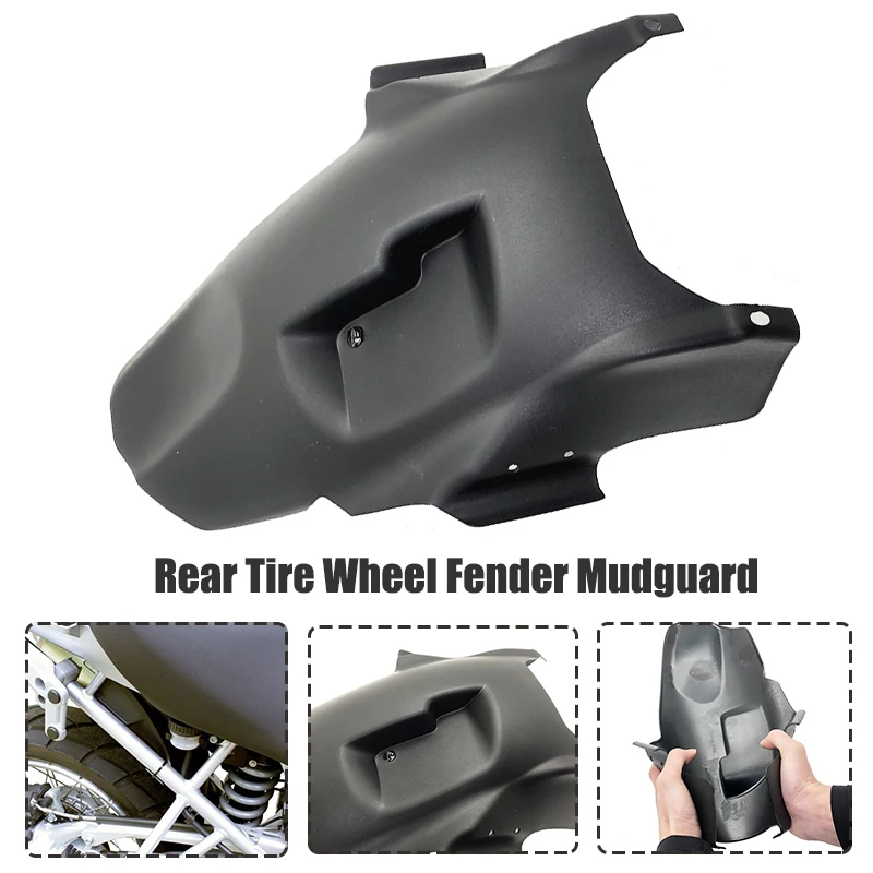 

R1200GS Rear Tire Wheel Fender Mudguard Extender Hugger Splash Mud Guard For BMW R 1200 GS Adv R 1200GS adventure GSA 2004-2013