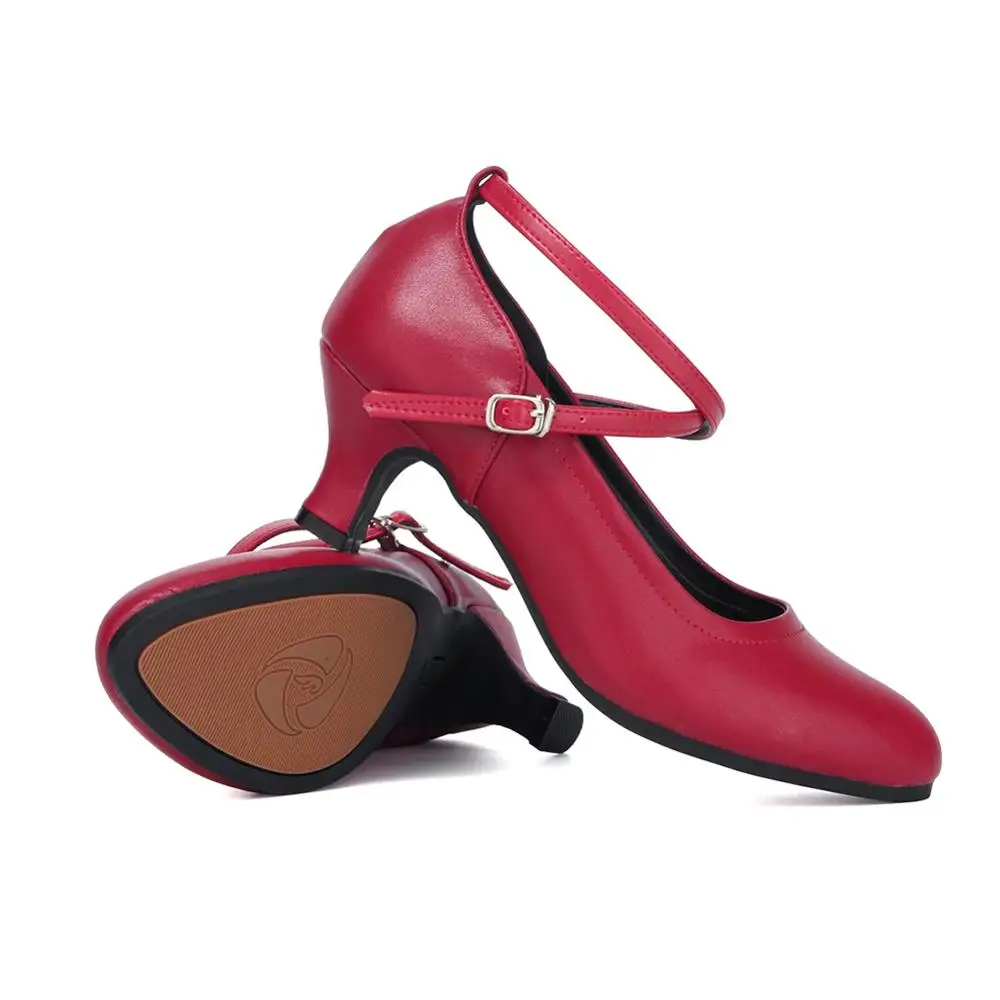 Туфли для латиноамериканских танцев женские, современные туфли для бальных танцев, черные, красные, серебристые, обувь для сальсы от AliExpress WW