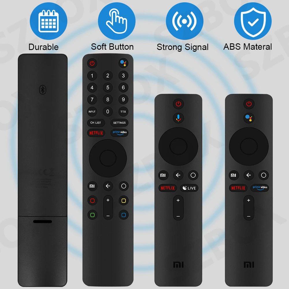 Оригинальный голосовой пульт дистанционного управления для Mi 4A Φ 4X 4K Android TV Mini Box S