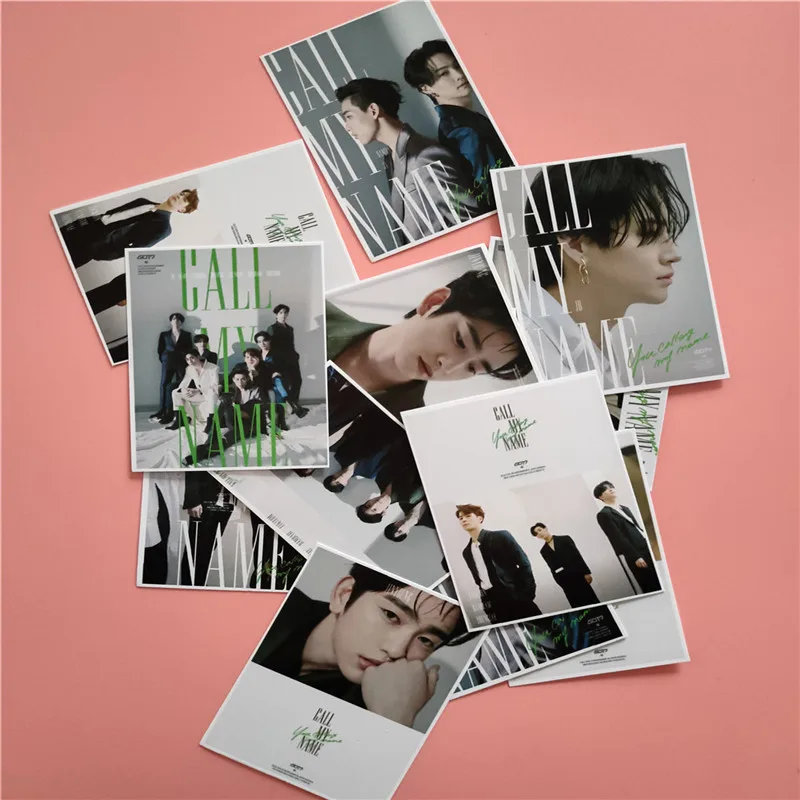 16 шт. Kpop новый альбом с надписью Мой имя фотокарточка официальная бумага