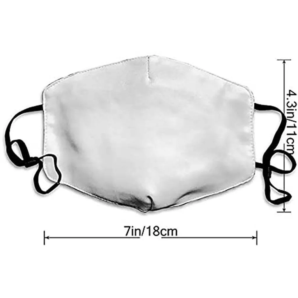 

1pc Cute Cartoon Panda Printed Face Mask Waterproof Washable Windproof Foggy Haze Dustproof Face Mouth Cover Outdoor mascarillas