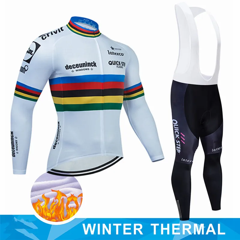 Новинка Deceuninck быстрое степное зимнее теплое флисовое Велосипедное белье мужской