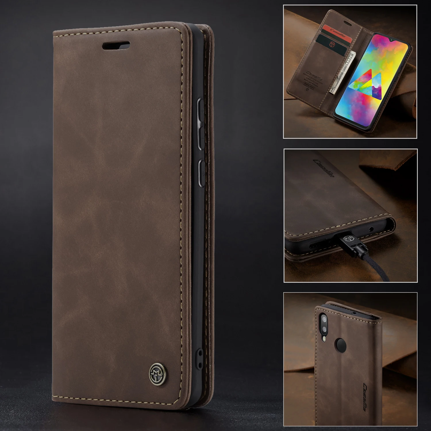 

Matte Magnetic Case For Samsung A10 Flip Case Book Cover Leather Cases For Samsung Galaxy A10 2019 M10 SM-A105F A105 A105F Shell