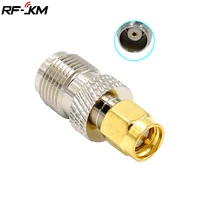1pcs rf adapter tnc female jack to sma male plug rf coaxial connector high quanlity straight