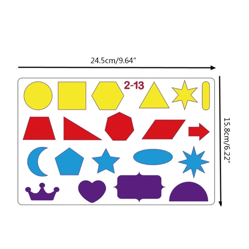 

MXLC 18 Pieces Animal Holiday Stencil Template Reusable Plant Drawing Stencil Template Set for Kids DIY Craft Home Decor
