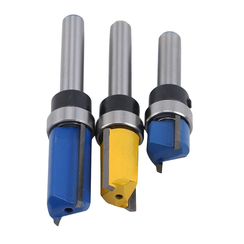 3 шт./компл. деревообрабатывающий резак нож для обрезки профиля с подшипником