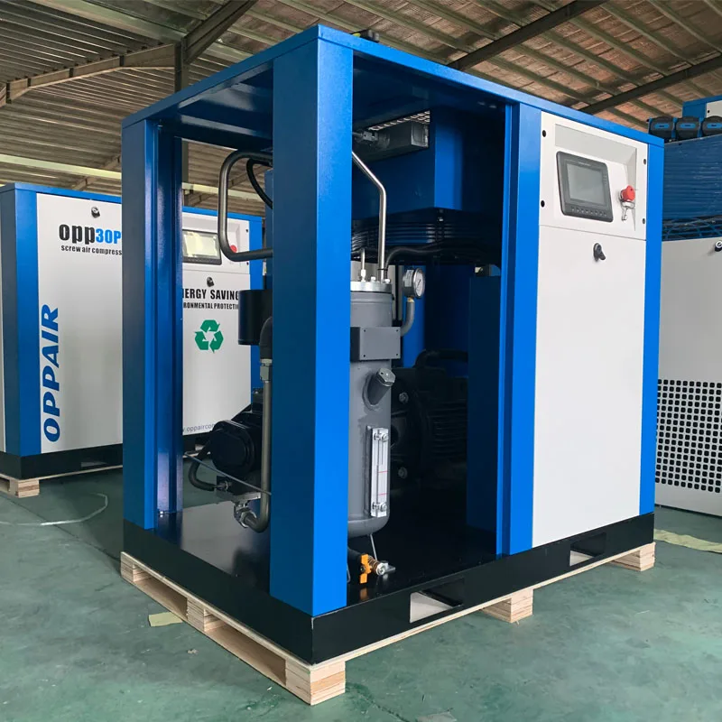 

Electric silent oil free screw type 7.5kw 15kw 22kw 37kw 75kw air compressor 8bar 10bar 13bar with CE for Industrial
