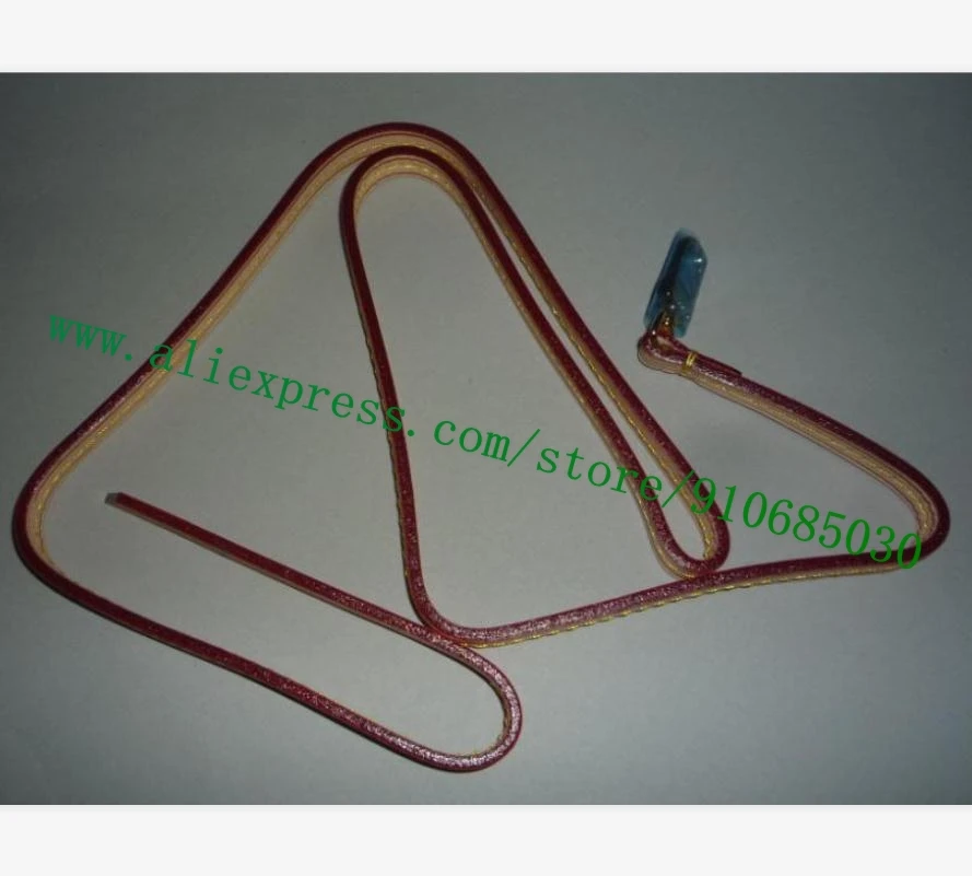 Top Grade Coffee Smooth Real Calfskin Shoulder Strap For Lady Favorite EVA Shoulder Messenger Bag Pochette Fixed Length 115cm