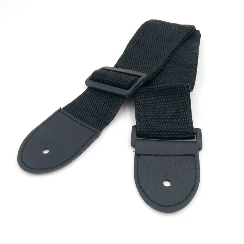 120050mm gitarre strap leder kopf einstellbare schulter riemen für gitarre elektrische gitarren bass gitarre teile zubehör schwarz free glo