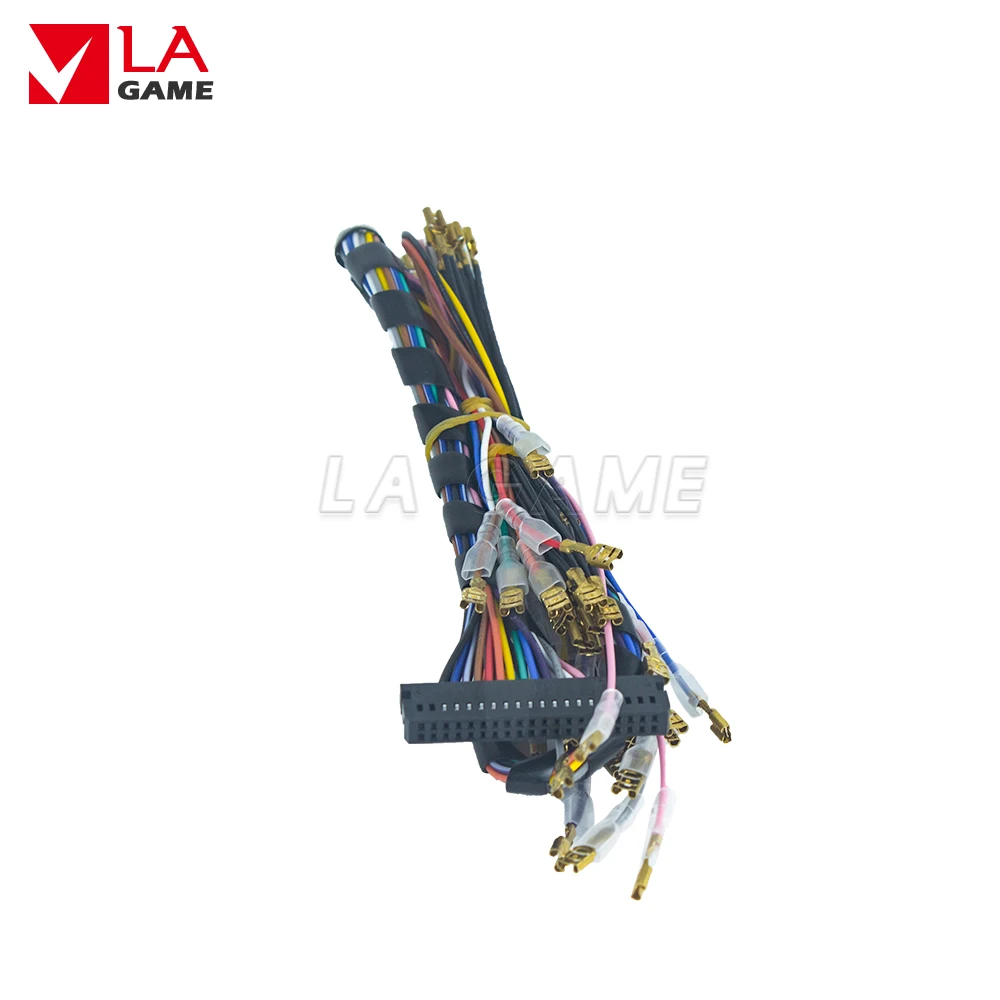 Pandora box family version 40 Pin Wire Harness  Cable For Sanwa joystick and LED push buttons pandora box 3d wifi images - 6