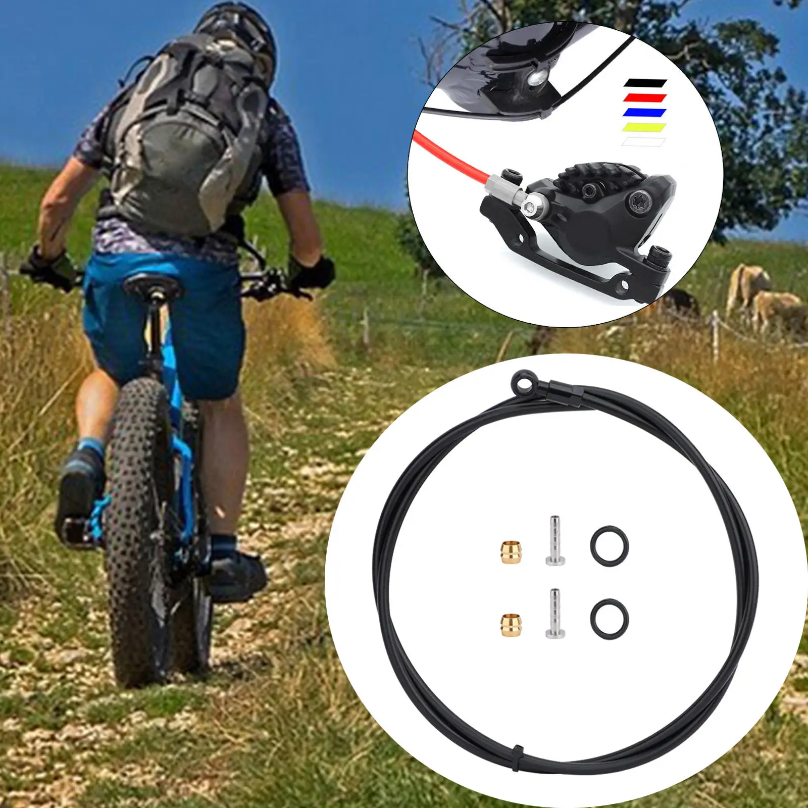 Велосипедный тормозной шланг MTB гидравлическая Дисковая тормозная трубка