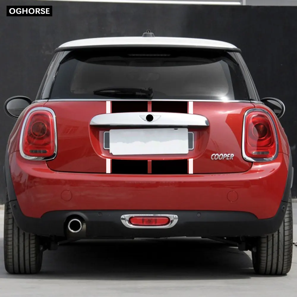 Наклейка на капот автомобиля крышка двигателя багажник Задняя линия виниловая