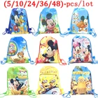 Детские сумки из нетканого материала с кулиской и Микки Маусом