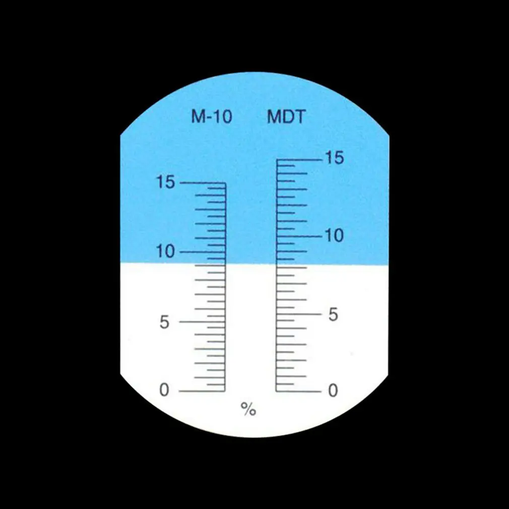 

Hand refractometer emulsion concentration tester 015% anti-rust cutting tester mine oil refractometer
