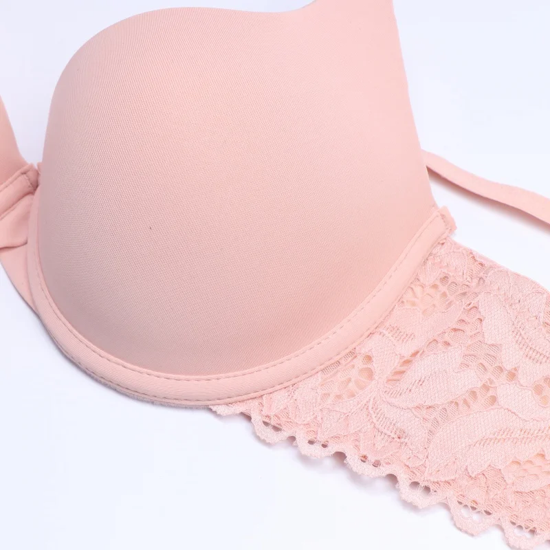 Женские мягкие бюстгальтеры пуш ап гладкие женские однотонные Регулируемые
