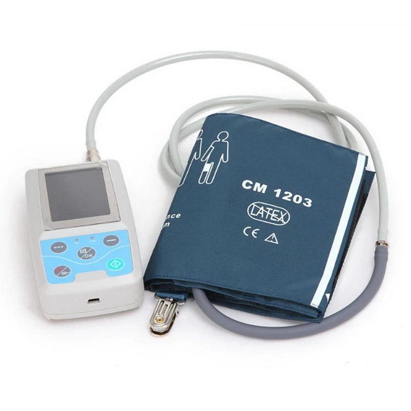 Монитор NIBP Амбулаторный монитор кровяного давления Holter ABPM50 usb 24 часа | Красота и