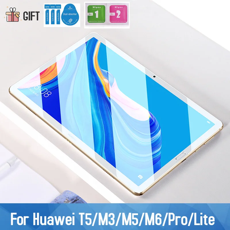 Закаленное стекло 9H для Huawei MediaPad M5/M6 10 8 AGS2 W09/L09/L03/W19 защитная пленка планшета T5 4 1