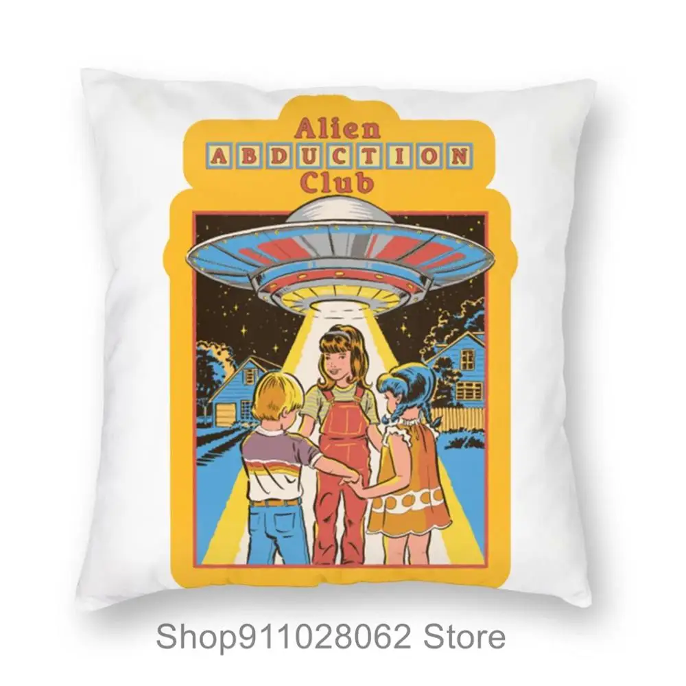 Alien Abduction клуб НЛО диванных подушек Чехлы бархатная наволочка подушки мой тела