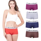 Высококачественное женское нижнее белье Calivn Klain с буквенным принтом, сексуальные трусики, спортивные бесшовные трусы, боксеры, трусы, женское нижнее белье