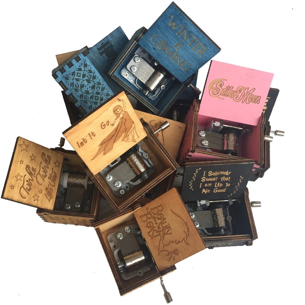 Музыкальная шкатулка для игр престолов креативные антикварные резные