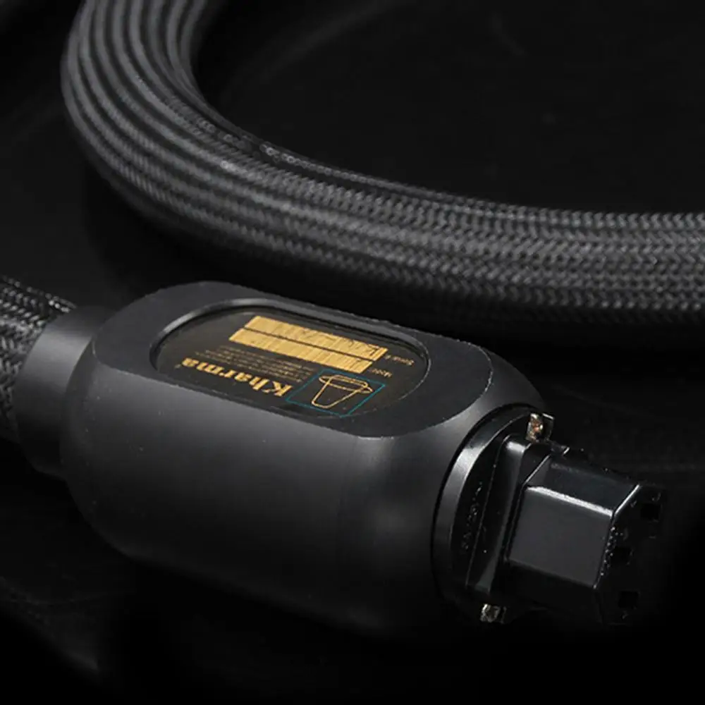 Отличный сетевой шнур питания Colleimage Hifi харма для США высокопроизводительный