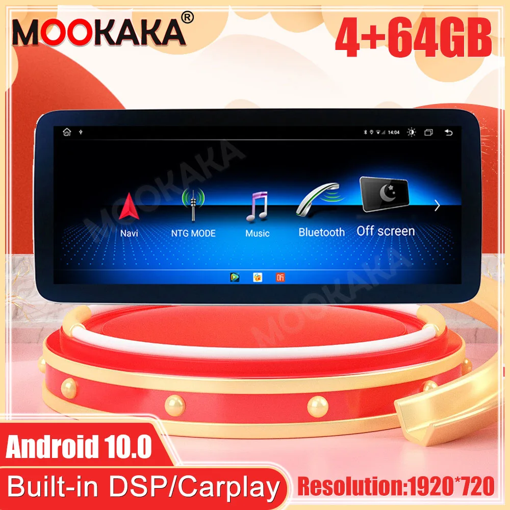 

8 + 128 ГБ Android 10,0 для Mercedes-Benz SLK автомобильный мультимедийный плеер, автомобильный стерео GPS-навигатор, автомобильное радио, головное устройство DSP IPS