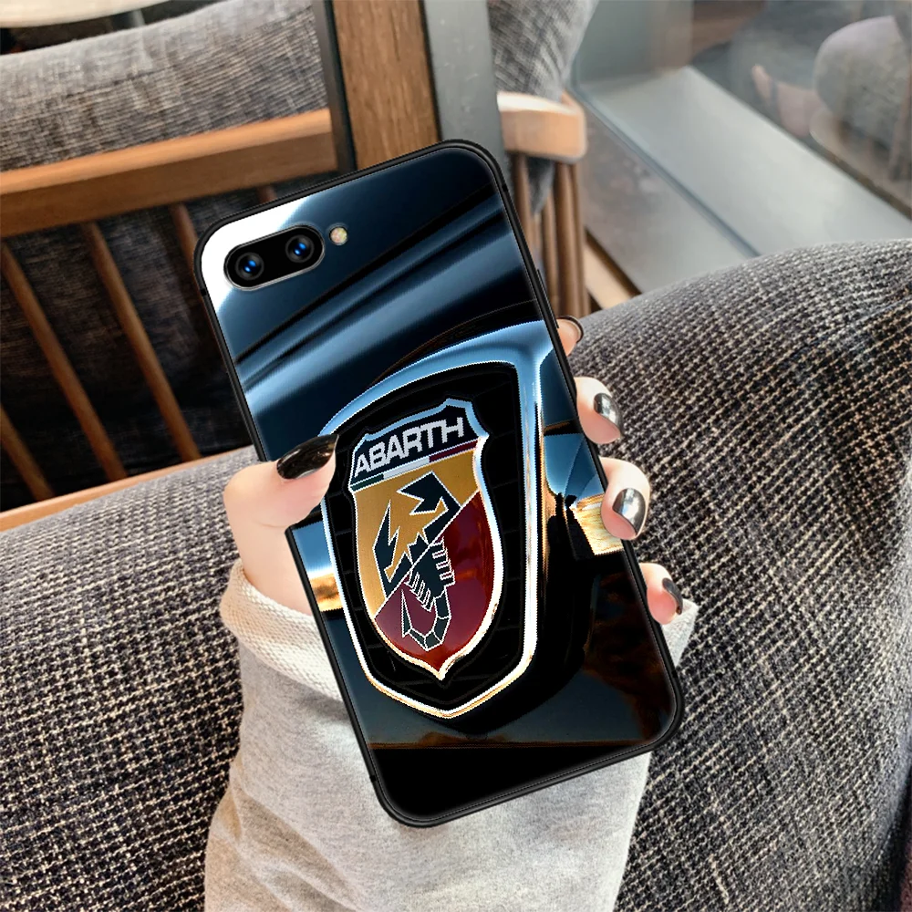 

Karl Abarth Sport Car Logo Phone Case Cover Hull For HUAWEI honor 7a 8 8s 8a 8x 9 9x 10 20 i Lite Pro black Funda Pretty Cell