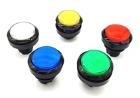 12 pcs of monmentary middle size lighted button llluminated round push button with 2 pin microswitch for vending machine