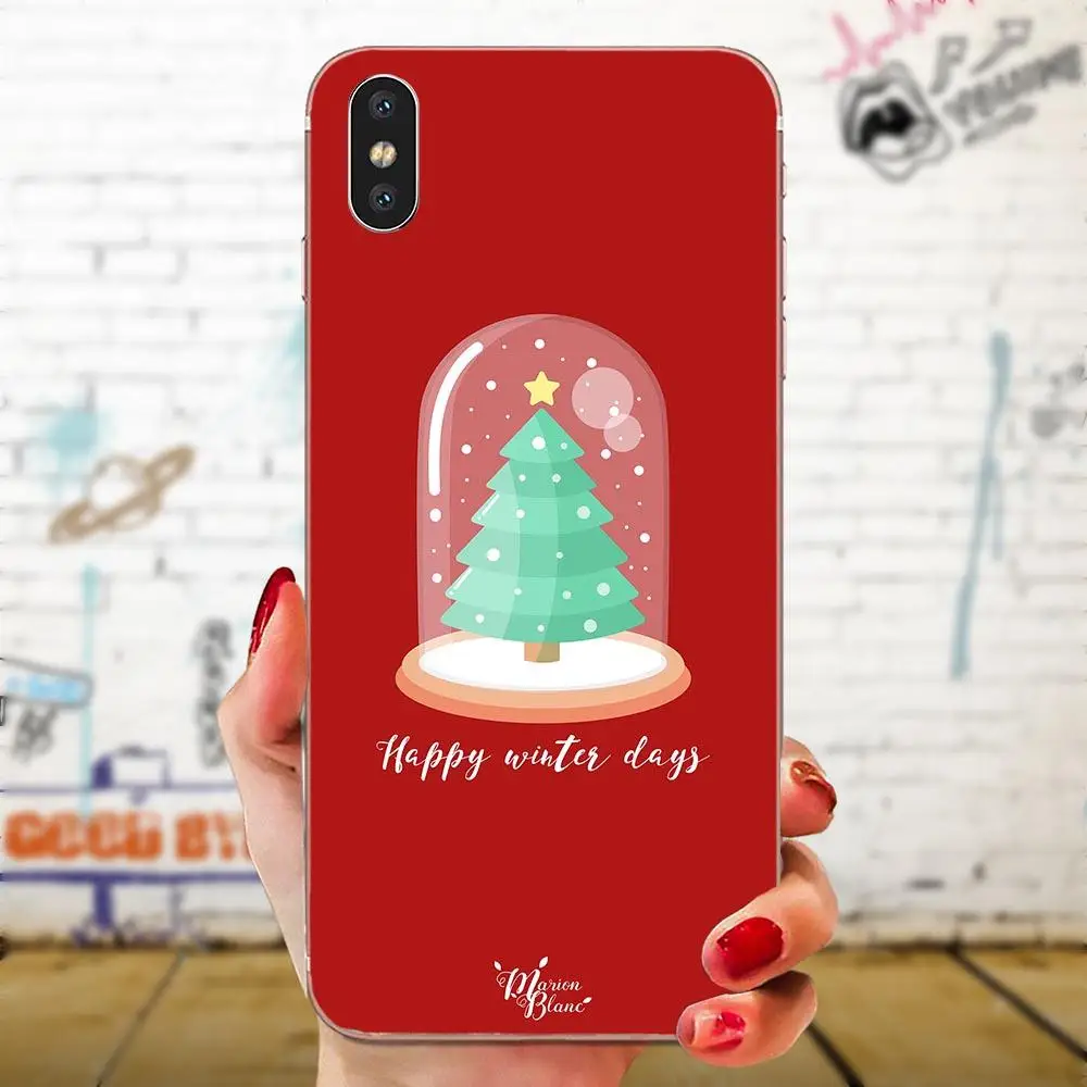 Красочные веселого Рождества для LG K50 Q6 Q7 Q8 Q60 X Мощность 2 3 Nexus 5 5X V10 V20 V30 V40 Q Stylus