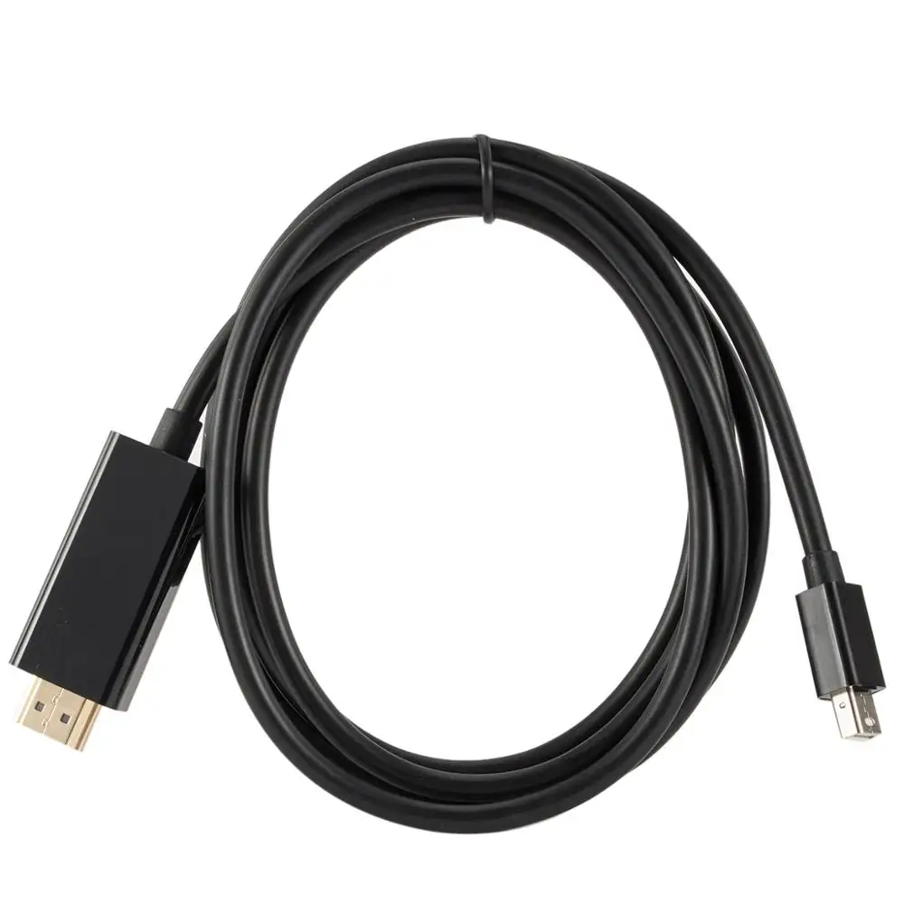 Переходник Mini Displayport папа HDMI Кабель 1 8 м преобразователь видео и аудио DP 1080P HDTV для