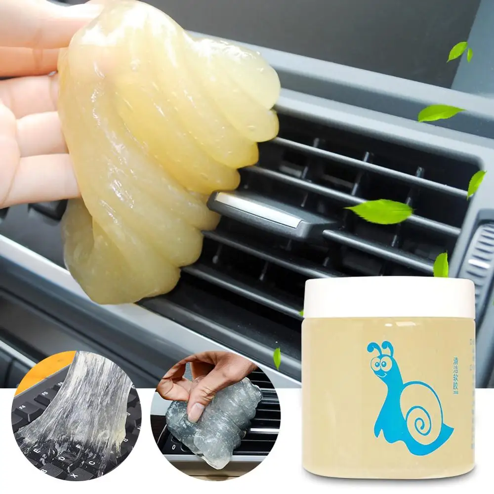 

Keyboard Gel Car Clean Glue Cleaner Dust Germ Cyber Putty Desk Computer Laptop Car Interior Cleaner Home and Office Electronics