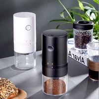 electric coffee grinder kitchen cereals nuts beans spices grains grinding machine multifunction home coffe grinder machine usb