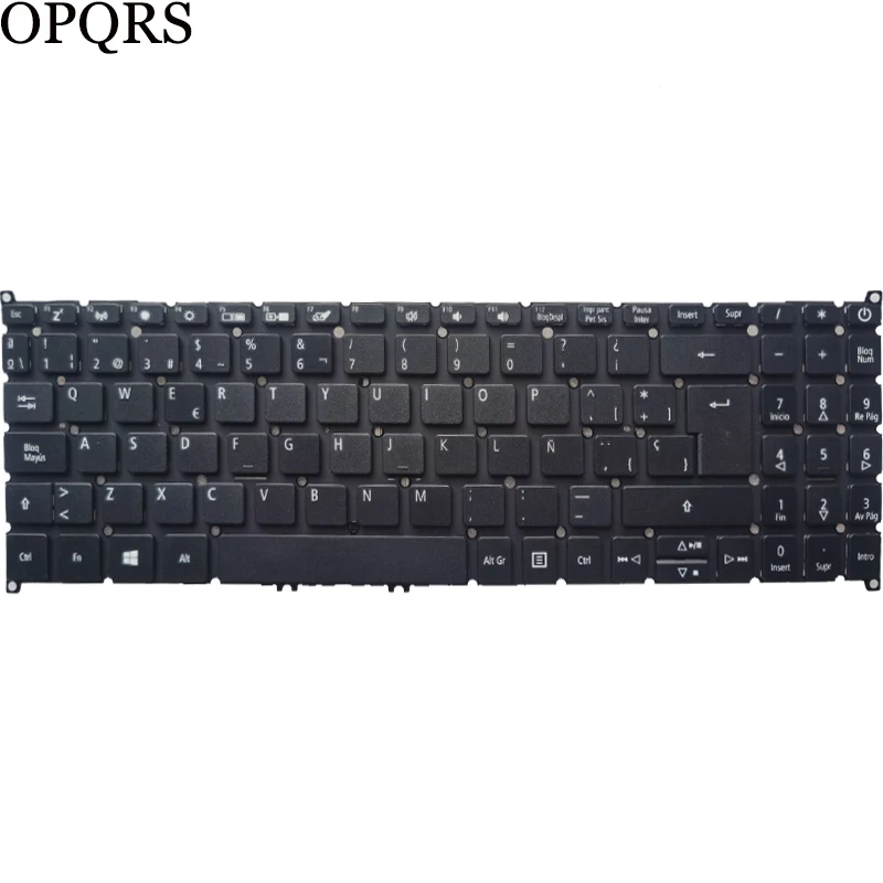 

Новая клавиатура для ноутбука с испанской/SP, для Acer Aspire 3 A315-42 A315-42G A315-42-R96C A315-54 A315-54K A315-55 черный без рамки