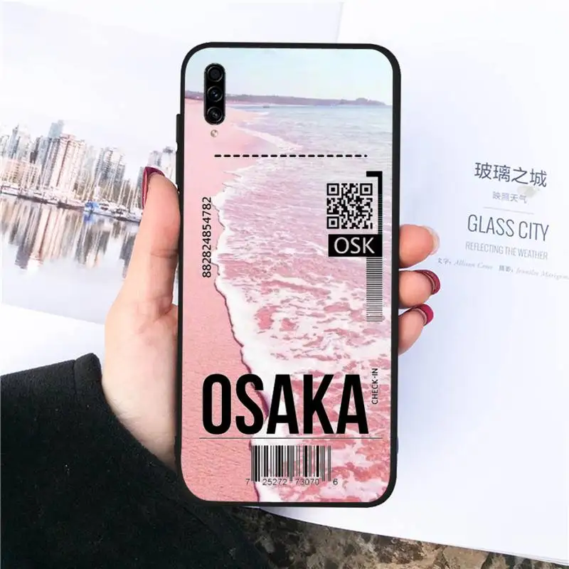 

sea air ticket Phone Cases For Samsung galaxy S 21 20 10 8 A 51 71 50 21s 70 40 20 20e note 10 plus Ultra 5g fe