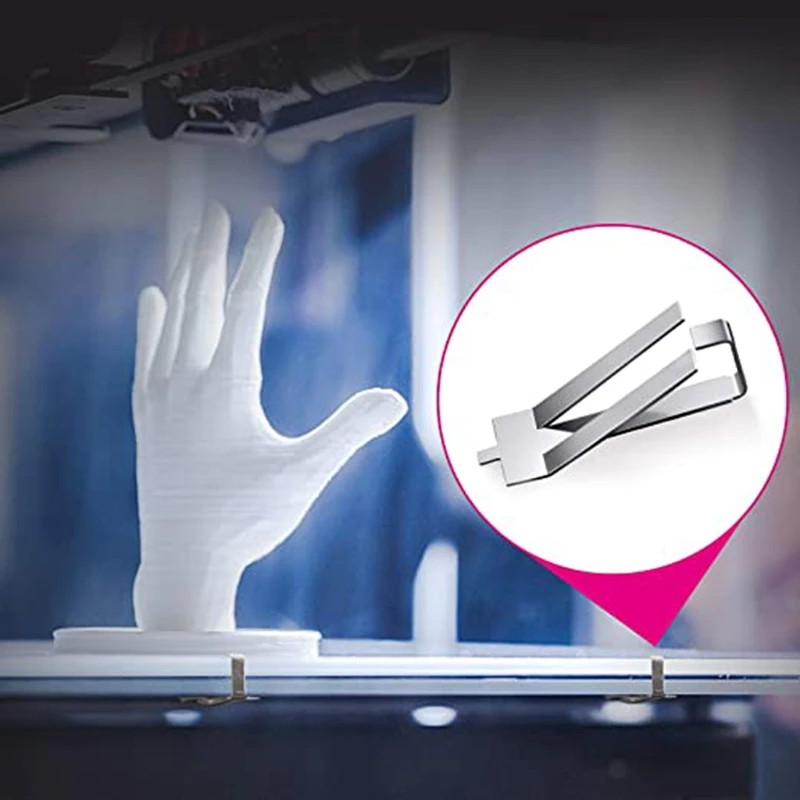 Ender 3 Эндер 3S 3D-принтеры Стекло кровать весенний виниловый зажимы зажим для