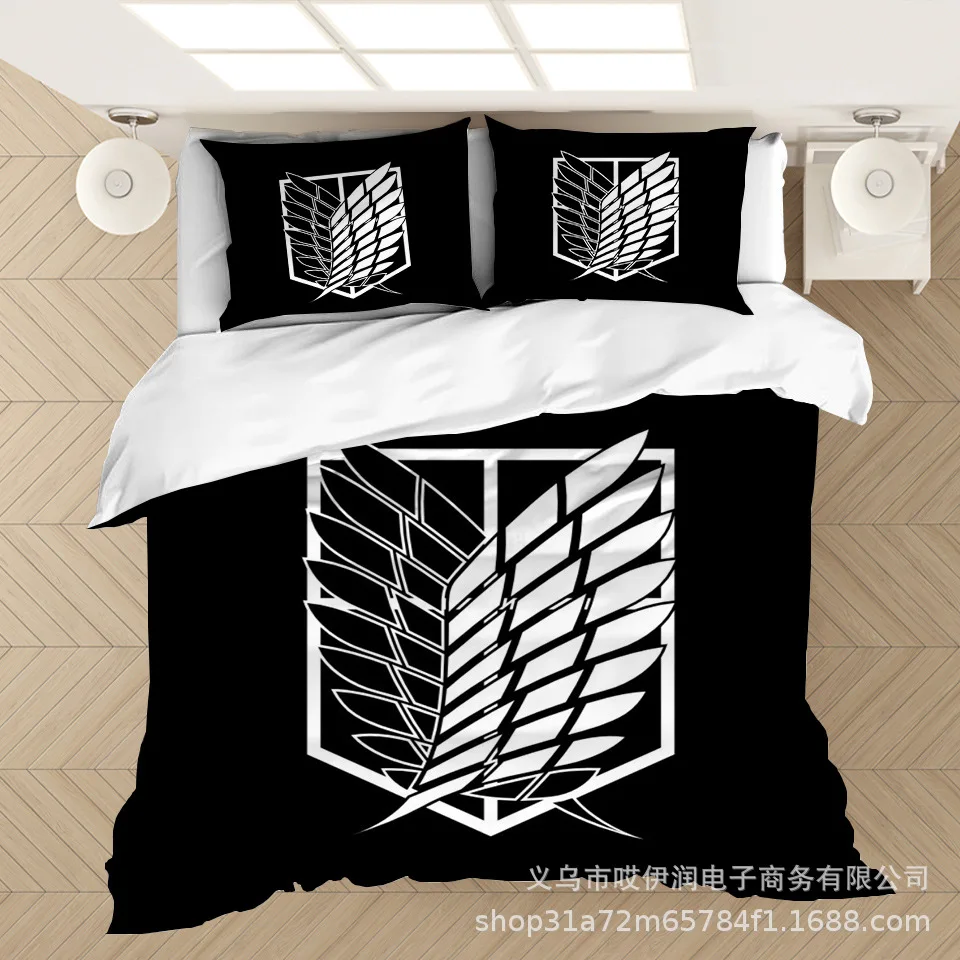 

Titan Attacks Bedding Sets US/Europe/UK Size Quilt Bed Cover Duvet Cover Pillow Case 2-3 Pieces Sets Adult Children