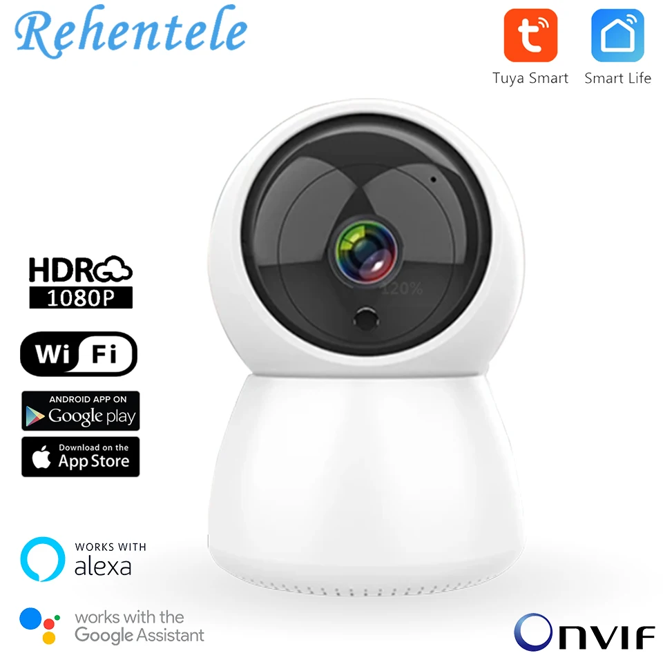 

Умная IP-камера с функцией ночного видения, Wi-Fi, 1080P