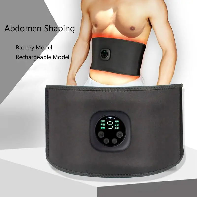 

ZITY EMS Orthopedic Corset Back Support Belt Slimming Massager Belts Muscle Toner Body Muscle Fitness Trainer For Abdomen Leg