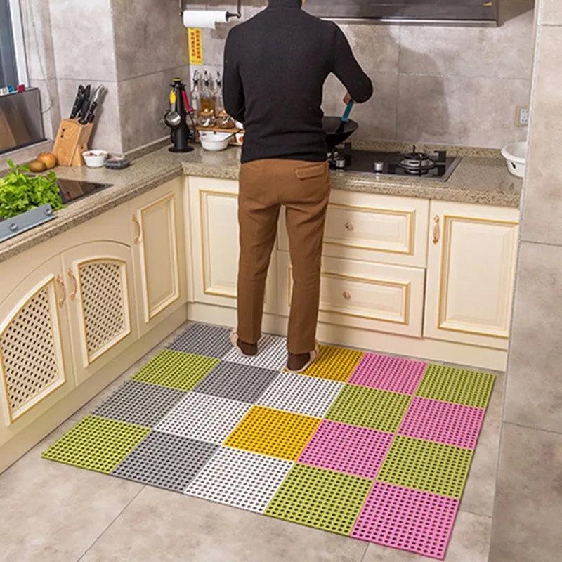 4 шт./лот Нескользящие коврики для ванной и душа Быстросохнущий Коврик пола в