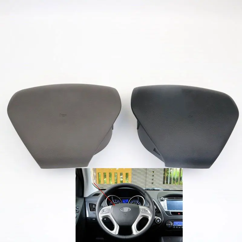 

For Hyundai Tucson IX35 2009-2015 Car Steering Wheel SRS Cover Horn Button With Emblem Logo