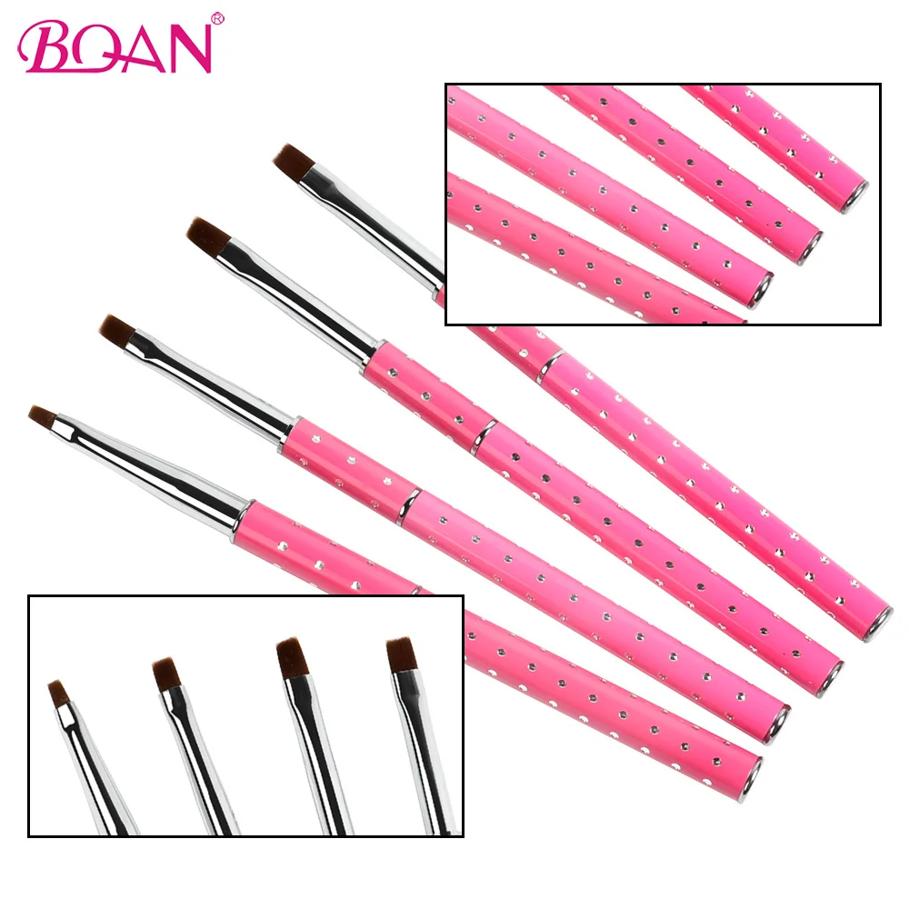 

BQAN Nail Brush Nail Art Carving Brush Acrylic UV Gel Nails French Lines DIY Design Drawing Brush Pen Manicure Tool For Gradient