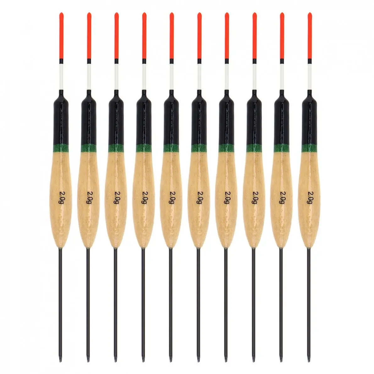 10 шт./лот 2 г 14 см Деревянный Поплавок из павловнии поплавок рыболовные снасти